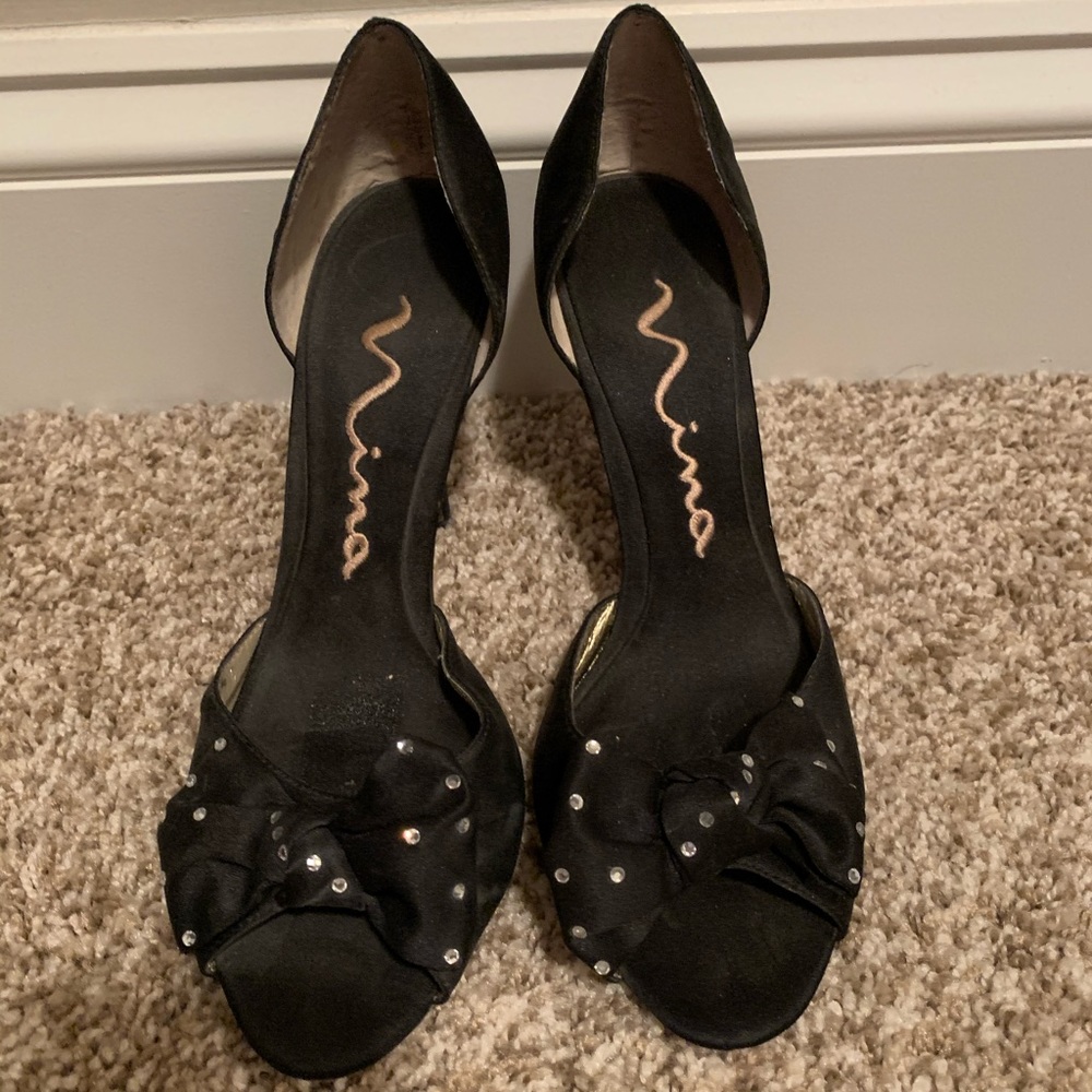 Black heels